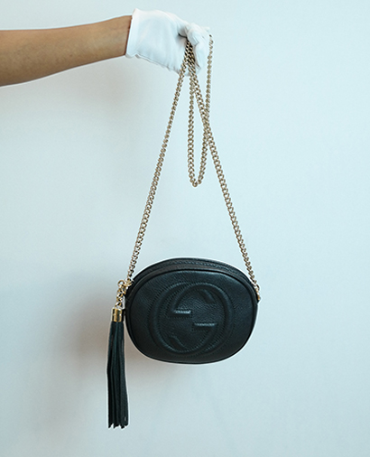 Soho mini chain bag, front view